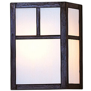 Mission 1 Light 5 inch Slate Wall Mount Wall Light in Cream