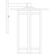 Etoile 1 Light 17.88 inch Raw Copper Outdoor Wall Mount in White Opalescent