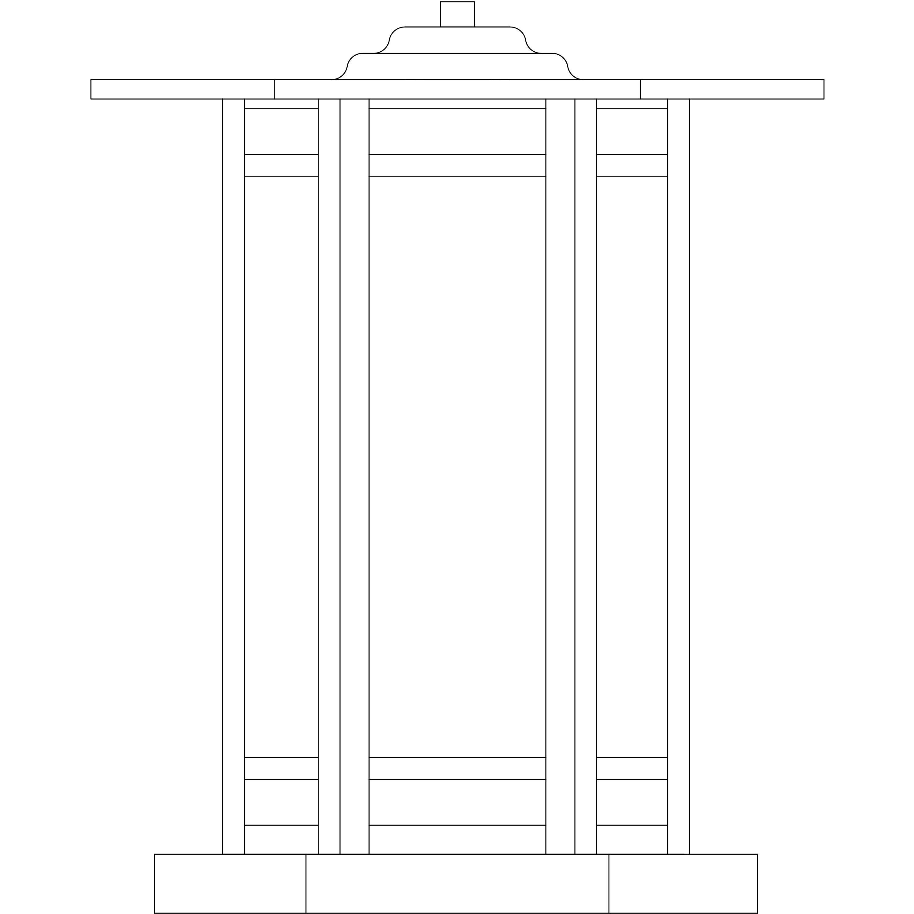 Etoile 1 Light 13.5 inch Mission Brown Column Mount in Gold White Iridescent and White Opalescent