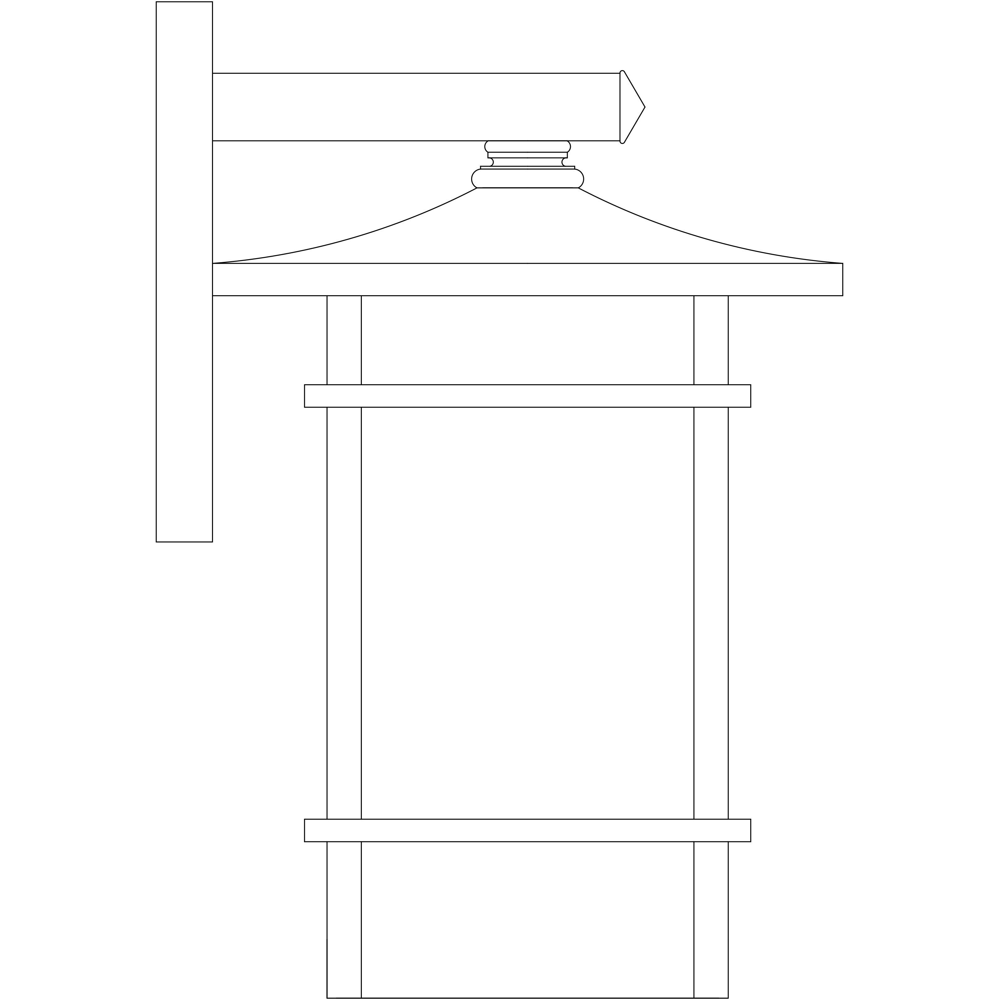 Katsura 1 Light 11 inch Rustic Brown Outdoor Wall Mount in Off White