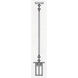 Glasgow 1 Light 6 inch Mission Brown Pendant Ceiling Light in Tan