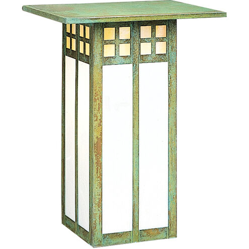 Glasgow 1 Light 12 inch Raw Copper Outdoor Wall Mount in Off White