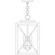 Exeter 2 Light 9 inch Bronze Pendant Ceiling Light in Gold White Iridescent