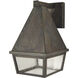 Anfield 1 Light 6.38 inch Raw Copper Wall Mount Wall Light in Off White