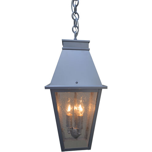 Croydon 3 Light 8 inch Verdigris Patina Pendant Ceiling Light in Rain Mist