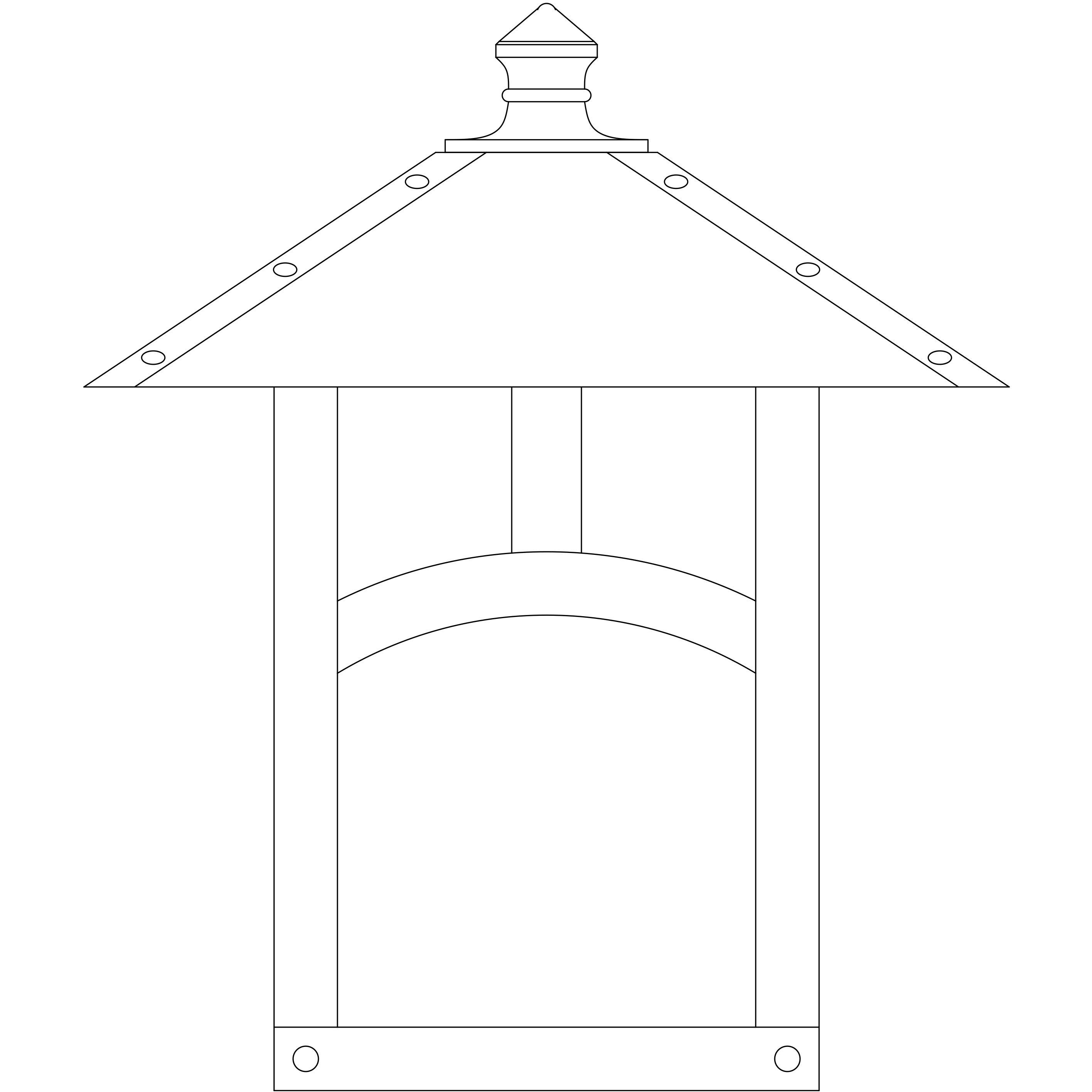 Evergreen 1 Light 10.75 inch Mission Brown Outdoor Wall Mount in Gold White Iridescent, Pine Needle Filigree