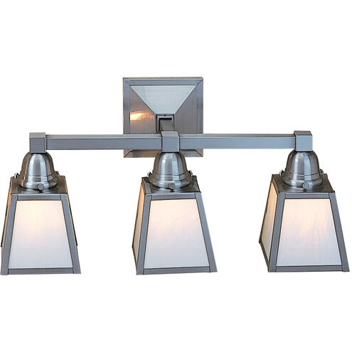 A-line 3 Light 20.75 inch Verdigris Patina Wall Mount Wall Light in Rain Mist, T-Bar Overlay
