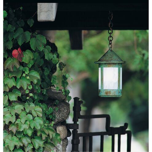 Berkeley 1 Light 8.38 inch Mission Brown Pendant Ceiling Light in Tan