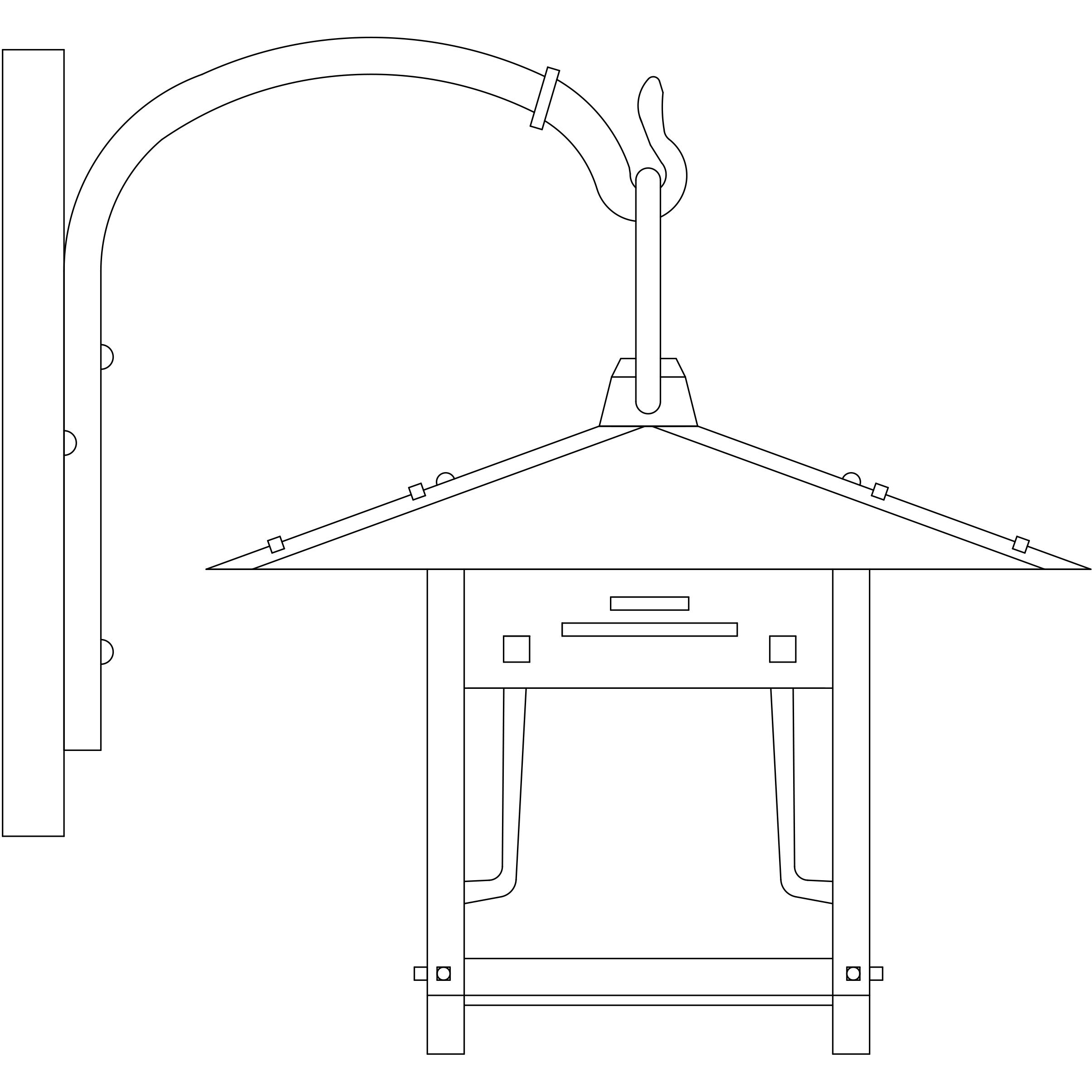 Pagoda 1 Light 10 inch Verdigris Patina Outdoor Wall Mount in Green-Red-Gold White Iridescent