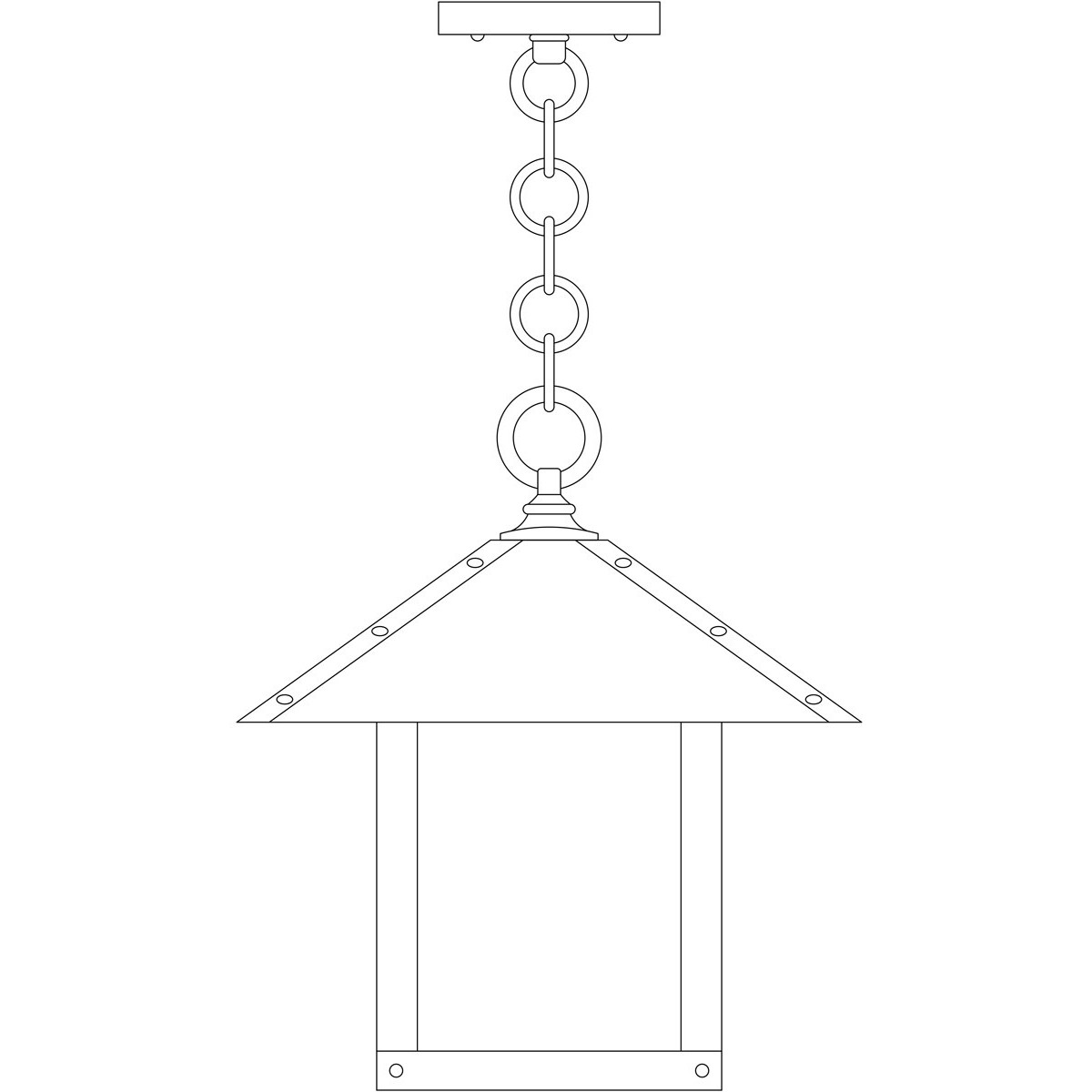 Timber Ridge 1 Light 12 inch Pewter Pendant Ceiling Light in Off White
