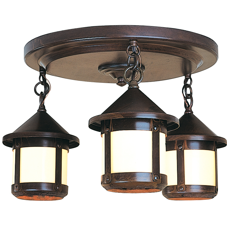 Berkeley 3 Light 16 inch Verdigris Patina Flush Mount Ceiling Light in White Opalescent