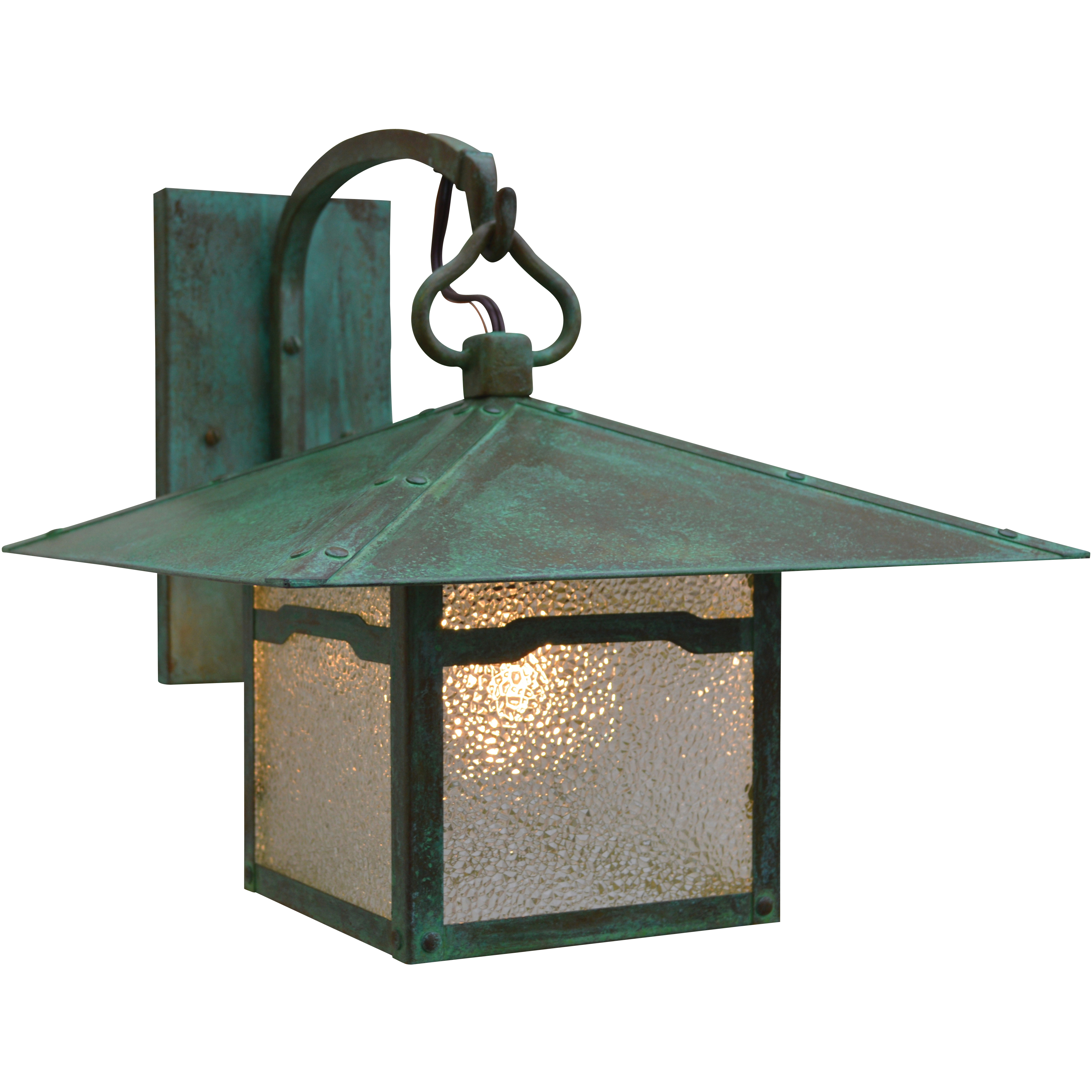 Monterey 1 Light 12 inch Raw Copper Wall Mount Wall Light in Rain Mist, Empty