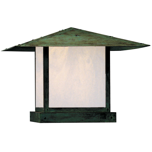Monterey 1 Light 15.5 inch Raw Copper Column Mount in Cream, Cloud Lift Overlay