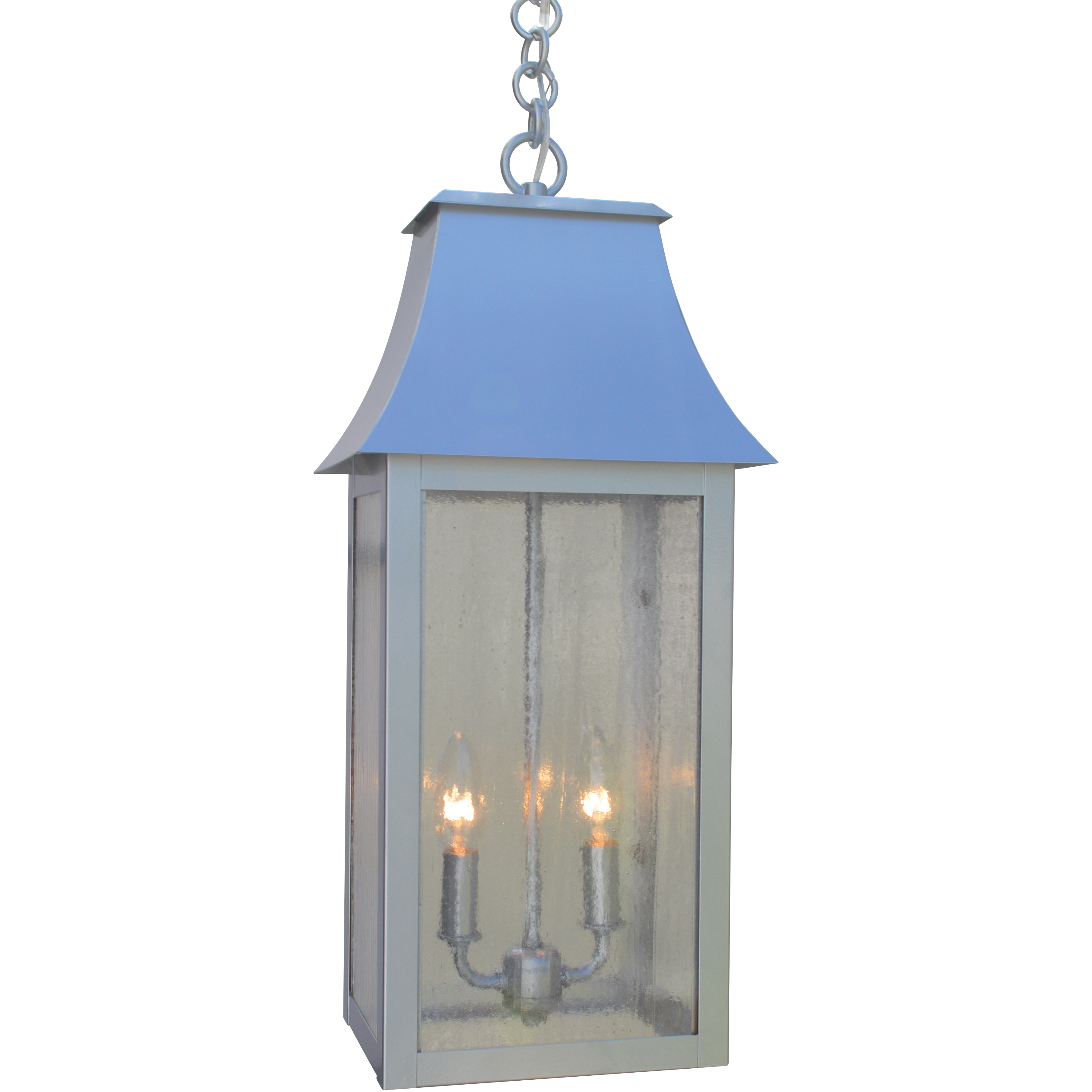 Orpington 2 Light 9.5 inch Verdigris Patina Pendant Ceiling Light in Rain Mist