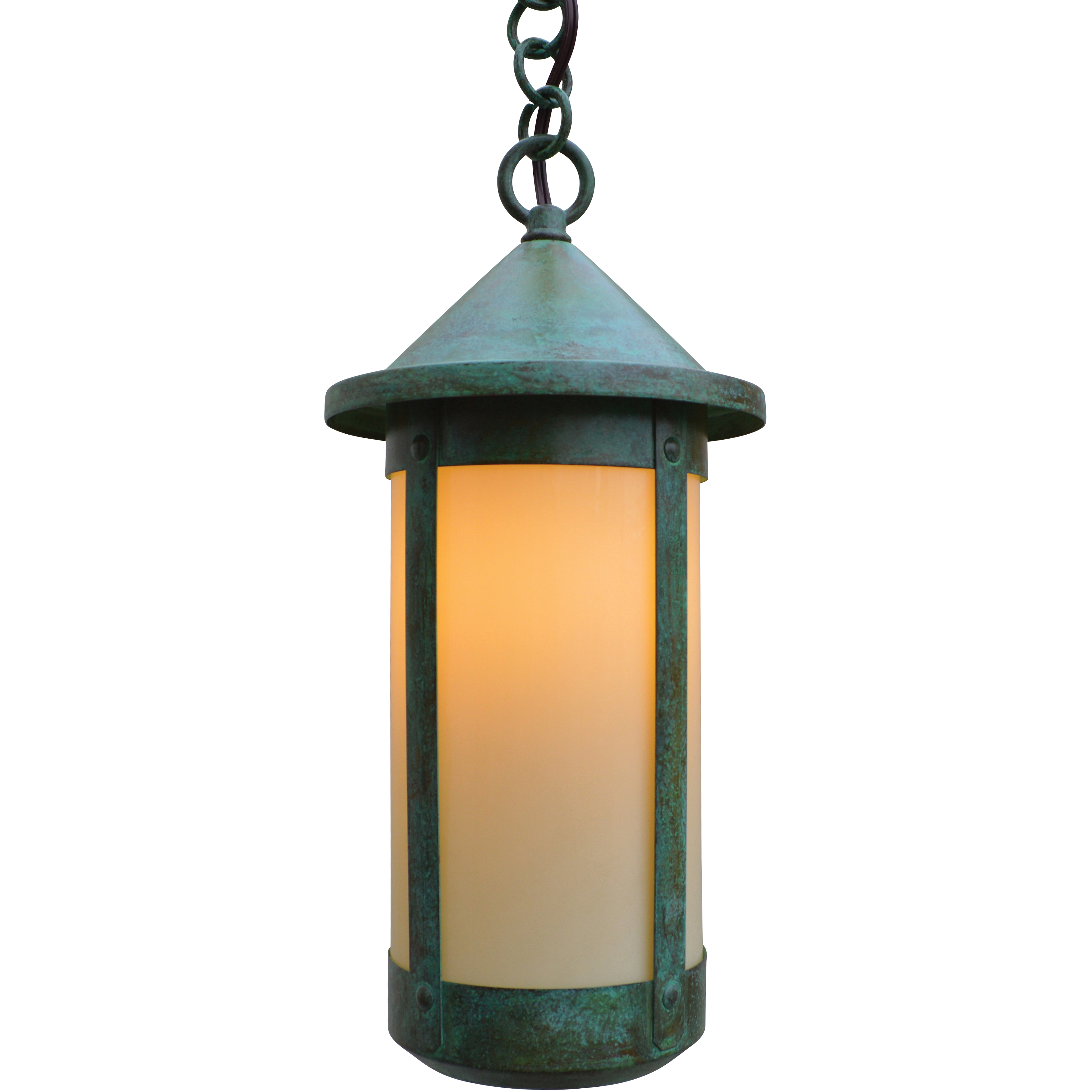 Berkeley 1 Light 7 inch Rustic Brown Pendant Ceiling Light in Gold White Iridescent
