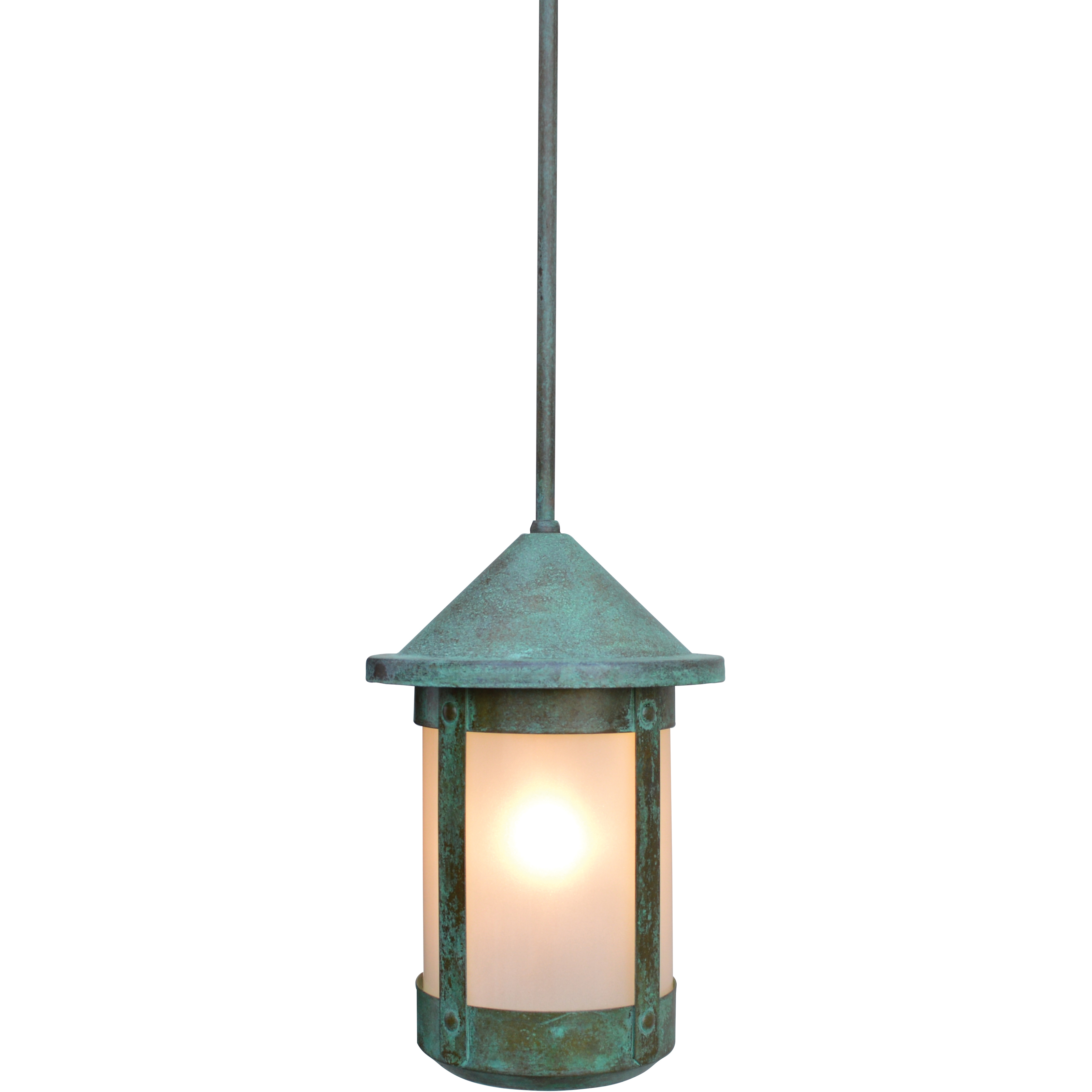 Berkeley 1 Light 7 inch Bronze Pendant Ceiling Light in Almond Mica
