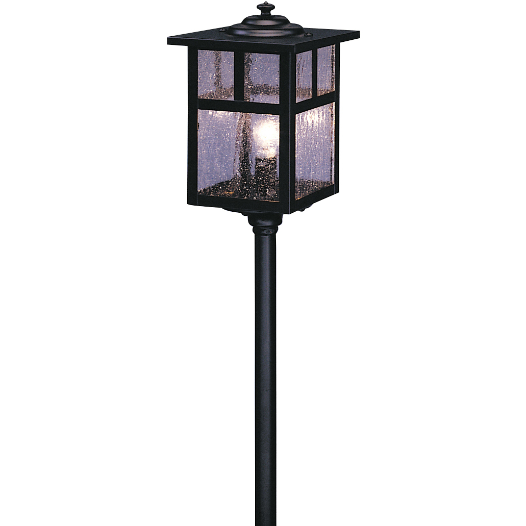 Mission 12V 18 watt Verdigris Patina Landscape Light in Gold White Iridescent, T-Bar Overlay